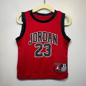 Jordan Kids 23 Basketball Jersey Toddler Size 2T Mesh Tank Top